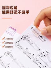 将图片加载到图库查看器，【20只/桶】得力推推夹推夹器彩色透明夹子试卷收纳夹学生文具夹无痕装订彩色分类高颜值资料夹装订夹文件夹
