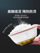将图片加载到图库查看器，古镇陶瓷景德镇碗单个简约创意个性家用瓷碗饭碗汤碗盘玲珑瓷餐具
