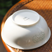 将图片加载到图库查看器，古镇陶瓷景德镇家用白瓷中式面碗韩式面碗厨房餐具陶瓷单个碗套装
