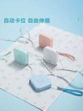 将图片加载到图库查看器，得力皮尺卷尺家用软尺随身量三围迷你皮卷尺测量衣服腰围小尺子
