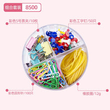将图片加载到图库查看器，得力8520系列混合大中小号金属票夹彩色文具夹长尾夹票据夹子燕尾夹资料架试卷夹多规格票据铁夹分类办公用品
