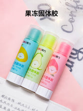 将图片加载到图库查看器，得力12支装胶棒固体胶糖果配色学生用高粘度固体胶8g透明胶棒15g/21g儿童幼儿园手工用固体胶棒缓干型办公用
