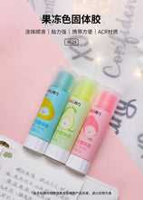 将图片加载到图库查看器，得力12支装胶棒固体胶糖果配色学生用高粘度固体胶8g透明胶棒15g/21g儿童幼儿园手工用固体胶棒缓干型办公用
