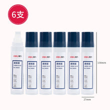 将图片加载到图库查看器，得力7302透明液体胶水手工制作diy专用可做水晶泥史莱姆饰品材料强力胶水学生办公用品50ml小瓶6支装文具用品
