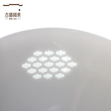 将图片加载到图库查看器，青花面碗斗笠碗景德镇餐具汤碗碗碟家用玲珑瓷陶瓷碗饭碗大碗瓷碗
