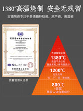 将图片加载到图库查看器，景德镇碗复古斗笠碗青花瓷碗米饭碗家用面碗餐具陶瓷玲珑瓷碗饭碗
