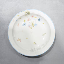 将图片加载到图库查看器，古镇陶瓷碗单个家用餐具套装碗碟玲珑瓷创意个性汤碗北欧碗盘白瓷
