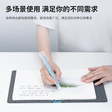 将图片加载到图库查看器，【两支装】得力纽赛笔型固体胶儿童胶棒高粘度学生手工用品便携可爱幼儿园透明固体胶

