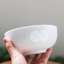 将图片加载到图库查看器，6个装景德镇家用面碗陶瓷碗单个吃面碗餐具碗套装面碗送礼吃饭
