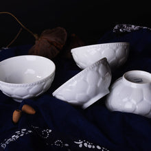 将图片加载到图库查看器，景德镇古镇陶瓷瓷碗玲珑碗家用饭碗小碗中式礼品碗餐具套装陶瓷碗
